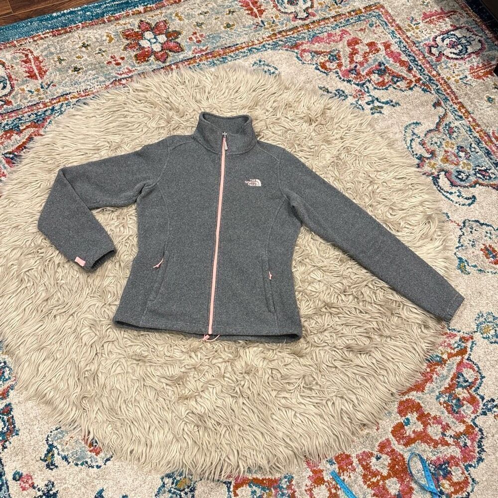 The North Face full zip sweatshirt large